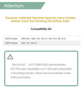 Compatibility list for Four Pack 32 Oz Blender Cups With Flip Top To Go Lids And Resealable Stay Fresh Lids