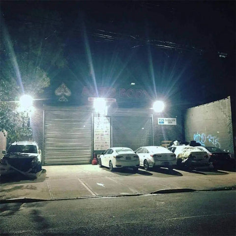 Beefed Up 150W Outdoor LED Wall Pack Light Delivers 20,000 Lumens Replacing 1000W HID 5000K Daylight Security Lighting