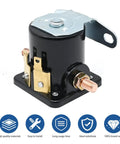 12V Start Solenoid Relay Replacement for Cummins Onan RV Generators with copper build, plug and play installation, fits 3072586 3071617 3070845 3072570.