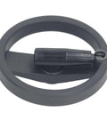 Plastic Lathe Hand Wheel 160 Mm With Revolving Handle 16 Mm Mounting Hole Round Design For Milling Machine