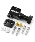 Universal Adjustable Billet Aluminum Knob Proportioning Valve Kit With Bracket for Under Floor Master Cylinders parts display