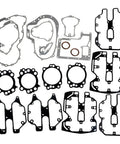 Premium Motorcycle Engine Cylinder Crankcase Cover Gasket Full Set For Yamaha XV1600 Road Star 1600 99 To 03 with various gaskets.