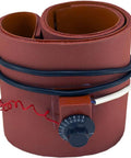 Insulated Silicone Pail Heater For 5 Gallon Buckets, 800W 110V 120V AC with adjustable thermostat, rolled up view