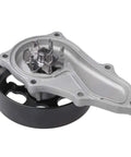 Professional Water Pump Kit With Gasket Direct Swap for 2.4L L4 Engine, shiny silver impeller and black housing.