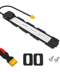 Ebike Battery Base Mounting Plate Bracket With 5 Pin Connector For Polly DP-5 DP-6 DP-7 DP-9 Electric Bikes No Space For Controller Durable