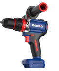 Straight Fire Brushless Hammer Drill Compatible With Makita 18V Battery Packing 1100 In Lbs Torque For Any Heavy Duty Jobsite Grind Zero Hassle Setup Designed Legit For Tough Daily Work Tool Only Variant close-up showing variable speed clutch and unique design.