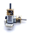 Awesome DIY Balance Car Motor DC Gearbox GA12-N20 with gears and Hall sensor for robotics projects, 3V 6V 12V high torque.
