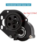 Aluminum Transmission Gearbox Upgrade For Axial SCX24 AX24 1 24 Scale RC Car Beefed Up Black Anodized With Hardened Gears And 0 3 Mod Gear Set