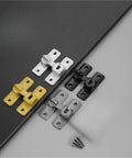 Heavy Duty 180 Degree Door Hinge For Interior And Exterior Use Built To Last With Smooth Silent Operation Tough Steel Construction High Traffic Ready Easy Install No Nonsense Longevity For Home Office Or Shop Doors. steel door hinge set with screws, top view