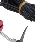 Close-up of an Underwater Thruster For RC Boats Beefy 6kg Thrust Brushless Submarine Motor with 3 Blades Propeller, cable visible.