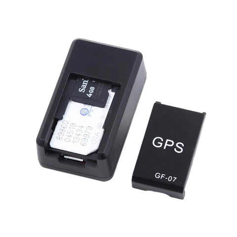 Real Time Portable GPS Tracking Device with Satellite Positioning for Vehicles and Moving Objects On The Go Magnetic Mount opened