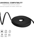 Cat8 Ethernet Cable 30 Ft Ultra Fast Shielded Flat Internet Cable Weatherproof SFTP UV Resistant for router and gaming.