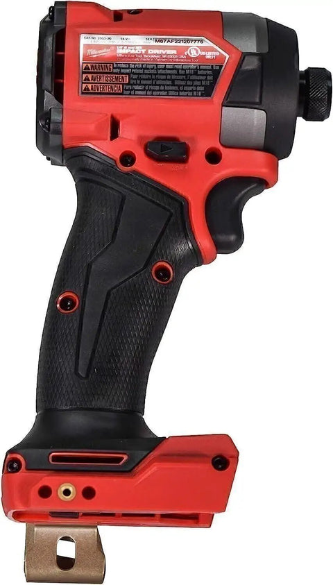 18V Cordless Impact Driver With Four Mode Drive Control And Tri LED Lights, Built For Pros, side view