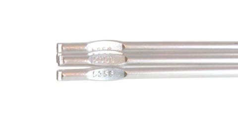 Close-up of ER5356 TIG Aluminum Welding Rod Pro Grade 36 Inch By One Sixteenth Inch 2 Pound Pack For Welding