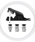 Bowden Tube Kit For 1.75mm Filament, 2 Meter PTFE Tube, 2.5mm ID, 4.0mm OD, with fittings and cutter for 3D printers