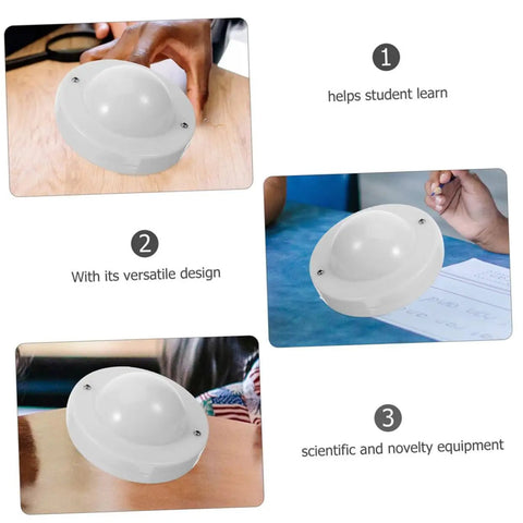 Two Pack Conductive Balls For Physics Experiments And Electricity Magnetism Lessons classroom demo on desk surface