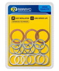 Toyota Transfer Case and Differential Service Gasket Kit 18 Pcs Replacement for Most Toyota Vehicles on yellow packaging
