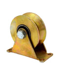 Heavy Duty V Groove Wheel For Sliding Gate Casters And Steel Sliding Door Pulley System with sturdy steel body and precision design.