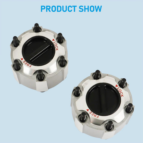 Set Of 2 Wheel Manual Locking Hubs 28 Spline Replacement For Nissan D21 Frontier Pathfinder Titan Xterra Pickup 1990 To 2004