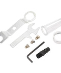 Heavy Duty Automated Pneumatic Rivet Kit With Air Hydraulic System For Fast One Step Riveting On Industrial Assembly Jobs And Auto Repair Shops That Actually Deliver Reliable Tight Locks Every Single Time, with wrench and fittings