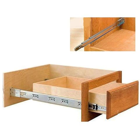 Top Shelf Rear Mounting Brackets For 1.77 Inch 45Mm Drawer Slides Zinc Plated Cold Rolled Steel Cabinet Face Frame Hardware Ten Pairs With All Needed Screws Fits Like A Dream