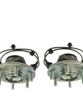 Premium Front Wheel Bearing And Hub Assembly Driver Passenger Pair For Infiniti QX56 QX80 Suv showing front axle units with sealed bearings.