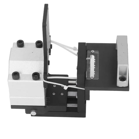Solid Build Height Adjustable Woodworking Slotting Bracket with aluminum guide rail for precise tenon locator use.