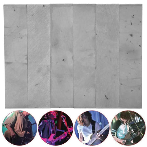 Premium Alnico 5 Silver Pickup Bar Magnets For Electric Guitar Upgrades Six Professional Grade Interchangeable Kits To Amp That Tone And Rock Out With Perfect Sound Replacement, six silver bar magnets