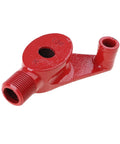 Super Cool 90 To 180 Degree Wire Pipe Bender And Tube Bending Machine with red steel frame for electrical projects.