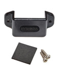 Universal Ham Radio Hanger Mount With Stick On Adhesive Back And Pre Drill Holes For Self Tapping Screws Fits Most Handheld Walkie Talkies