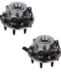 Two Pack 515058 4WD Beefed Up Front Wheel Bearing Hub Assemblies For Chevy Silverado Suburban Avalanche 1500 2500 3500 HD And GMC Sierra 1500 2500 3500 Yukon XL H2 8 Lug Trucks Front Wheel Hub Replacement Heavy Duty