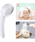 High Pressure Handheld Shower Head With On Off Pause Switch And 3 Spray Modes For Easy Rinse No Fuss Removable Camper Shower