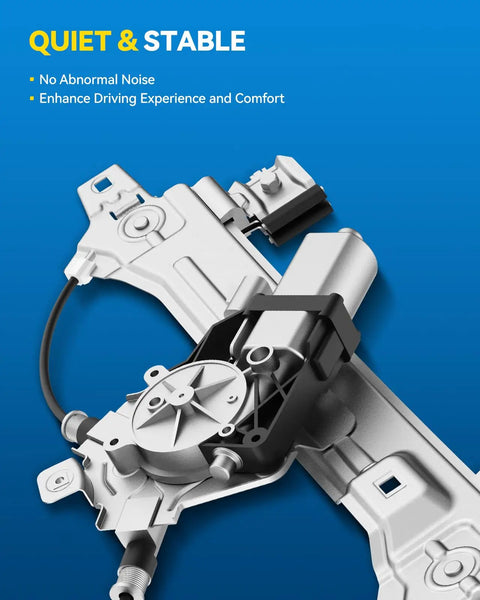 Front Left Driver Side Power Window Regulator And Motor Assembly For 2010 2014 Subaru Outback And Legacy detailed view.