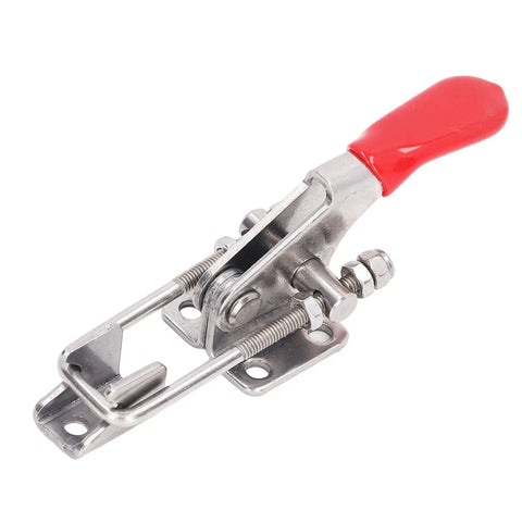 Heavy Duty 304 Stainless Steel Toggle Clamp with Strong Holding Latch Buckle for Electronic Assembly and Welding Projects