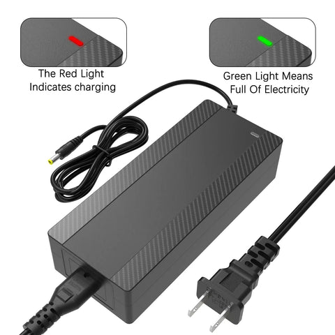 Universal 7 In 1 Charger Replacement For 36V 10S Lithium Batteries 42V 2A Output 100 To 240V Input Compatible With Razor Gotrax Xiaomi Jetson Ninebot Hoverboards And E Bikes