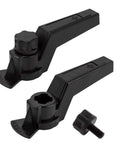 Pool Valve Handle And Knob Kit For OV3 1500 1.5 Inch To 2 Inch Socket 3 Port CPVC Valve Replacement Parts Black 2 Pack