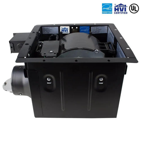 Whisper Quiet Bathroom Vent Fan 90 CFM With 0.8 Sone, Ceiling Mount Exhaust For Small Bathrooms, HVI 2100 Certified, UL Listed