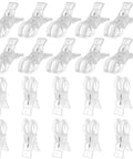 Super Sturdy Clear ABS Plastic Spring Clips For Balloons 20 Pc Heavy Duty Holder Set Perfect For Birthday Weddings Backdrop Decor And Party Crafting That Lasts A Long Time, 92x26x48mm