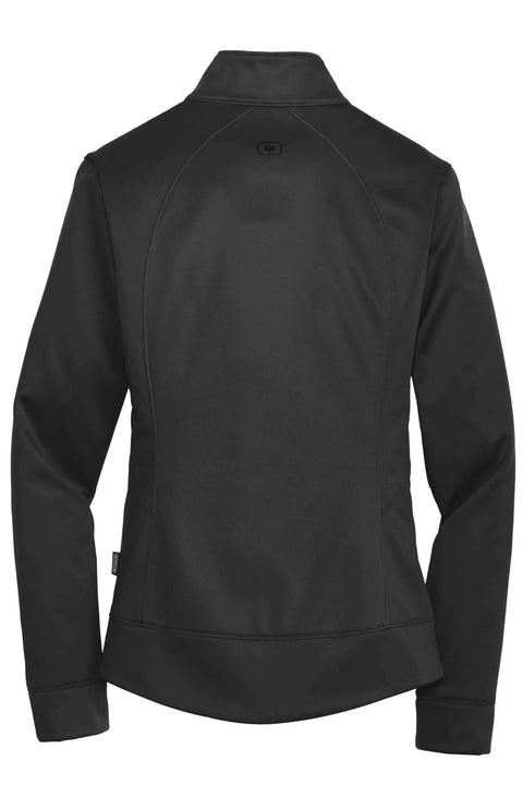 Back view of Torque II Women's Lightweight Water Resistant Full Zip Athletic Jacket For Running And Cycling Go To Breathable Layer