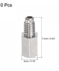 Brass Straight Grease Fitting M3 X 0.5mm Thread Hydraulic Lubrication Fittings Kit 10 Pack For Machines And Gearheads