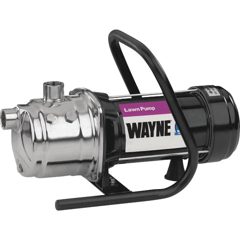 1 HP Portable Stainless Steel Lawn Sprinkling Water Pump With Up To 850 Gallons Per Hour For Heavy Duty Outdoor Sprinkler Systems