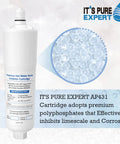 Three Pack AP431 Compatible Cartridge Replacement For Whole House Scale Inhibition Inline Water System Keeps Pipes Happy