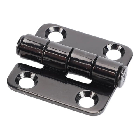 316 Stainless Steel Boat Hatch Butt Hinge 38x38mm Compact Flush Mount With 23mm Hole Spacing, heavy duty and weatherproof.
