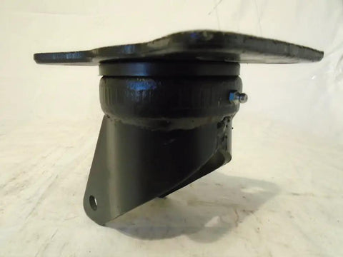 Heavy Duty Swivel Kingpinless Towing Caster Drop Forged Steel Trailer Wheel Rig showing black finish and robust design.