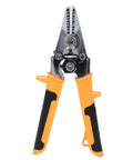 Front view of 6 Inch Hand Bending Pliers With Straight Jaw Metal Bender And Non Slip Ergonomic Handle for metal bends