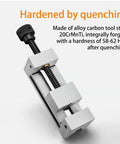 Heavy Duty Precision Milling Machine Vise With Badass Jaw Grip For Cnc Machining And Precision Grinding, alloy steel construction.
