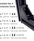 All In One M5 Hardware Kit For 2020 2040 8020 Aluminum Extrusion Profiles 200Pcs Includes M5x8 And M5x10 Socket Screws, T Nuts