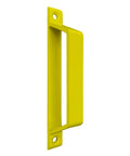 Multi Purpose Aluminum Door Handle And Cabinet Pull Knob In Yellow Slim Lightweight Design For Indoor And Outdoor Use Powder Coated Finish For Durability Ideal For Cabinets Closets Gates Barn Doors And Exterior Doors side view