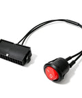 24 Pin ATX PSU Power On Off Switch Cable For PC Testing And Jump Start Female 24Pin Connector 57 Cm Long 22 Inches 18 AWG Copper Wire Build Easy Toggle Accessory For Motherboards And Power Supplies, red toggle switch