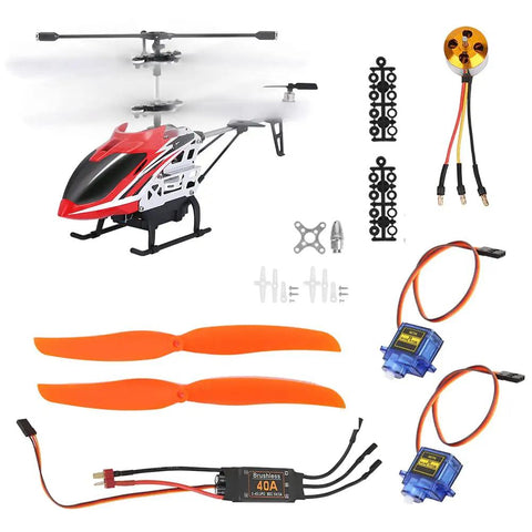 A2212 1000KV Brushless Motor With 40A Electronic Speed Controller And 1060 Propeller Plug And Play Flight Bundle For Rc Planes And Fixed Wing Aircraft components including helicopter and props.